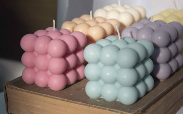 How to Make Bubble Candles