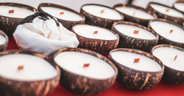 How to Make Coconut Candles