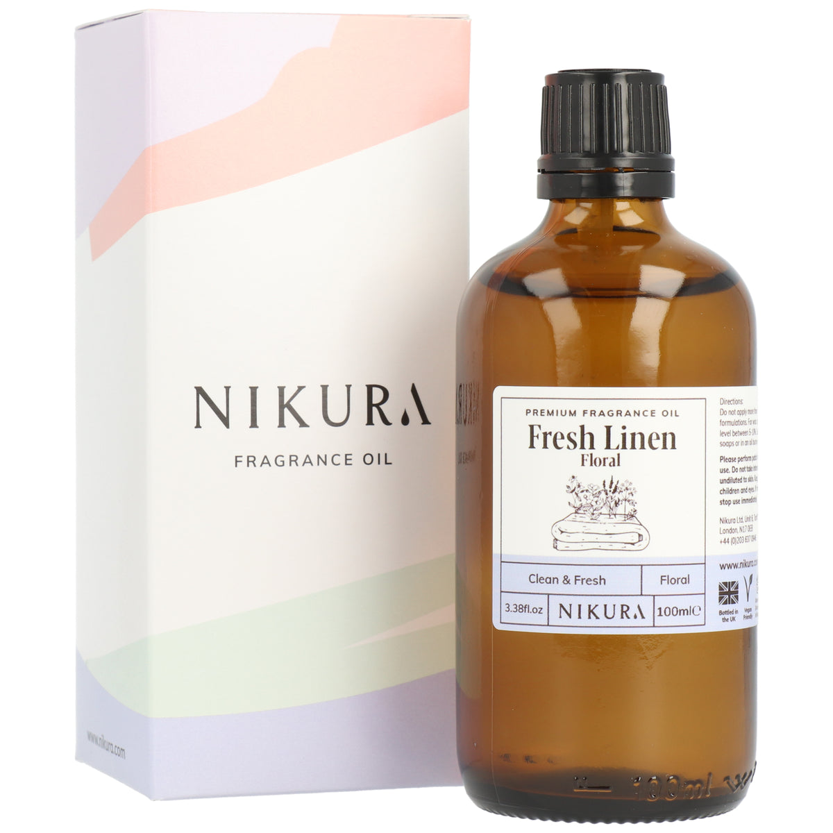 Fresh Linen Fragrance Oil 500ml - Coral Aroma