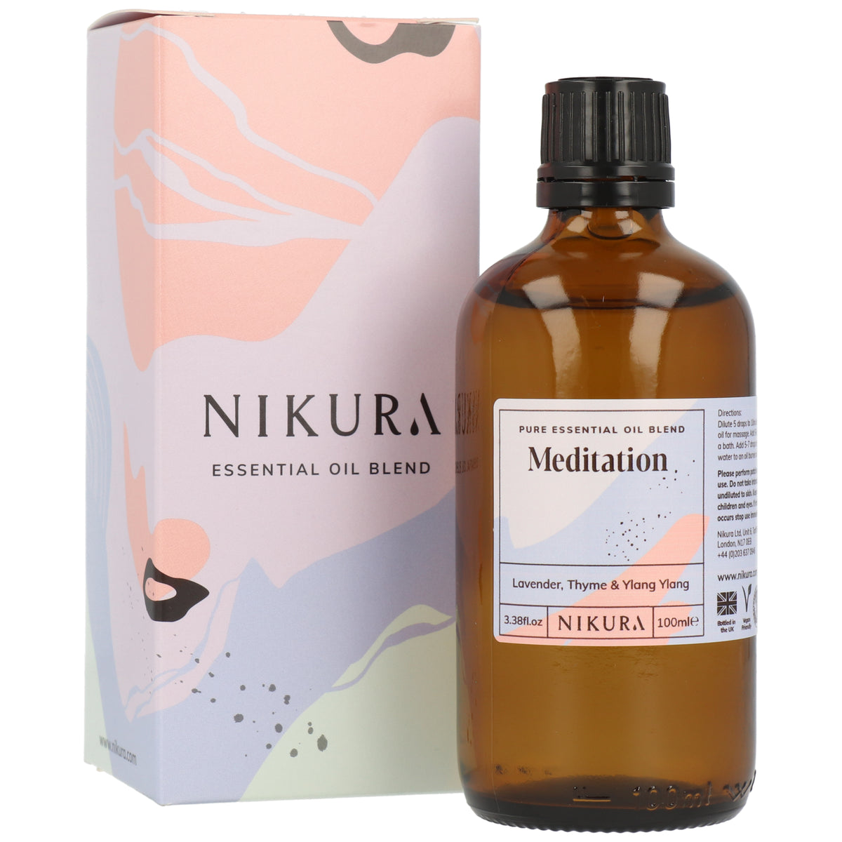 Meditation Essential Oil Blend | 100% Pure & Natural | Nikura