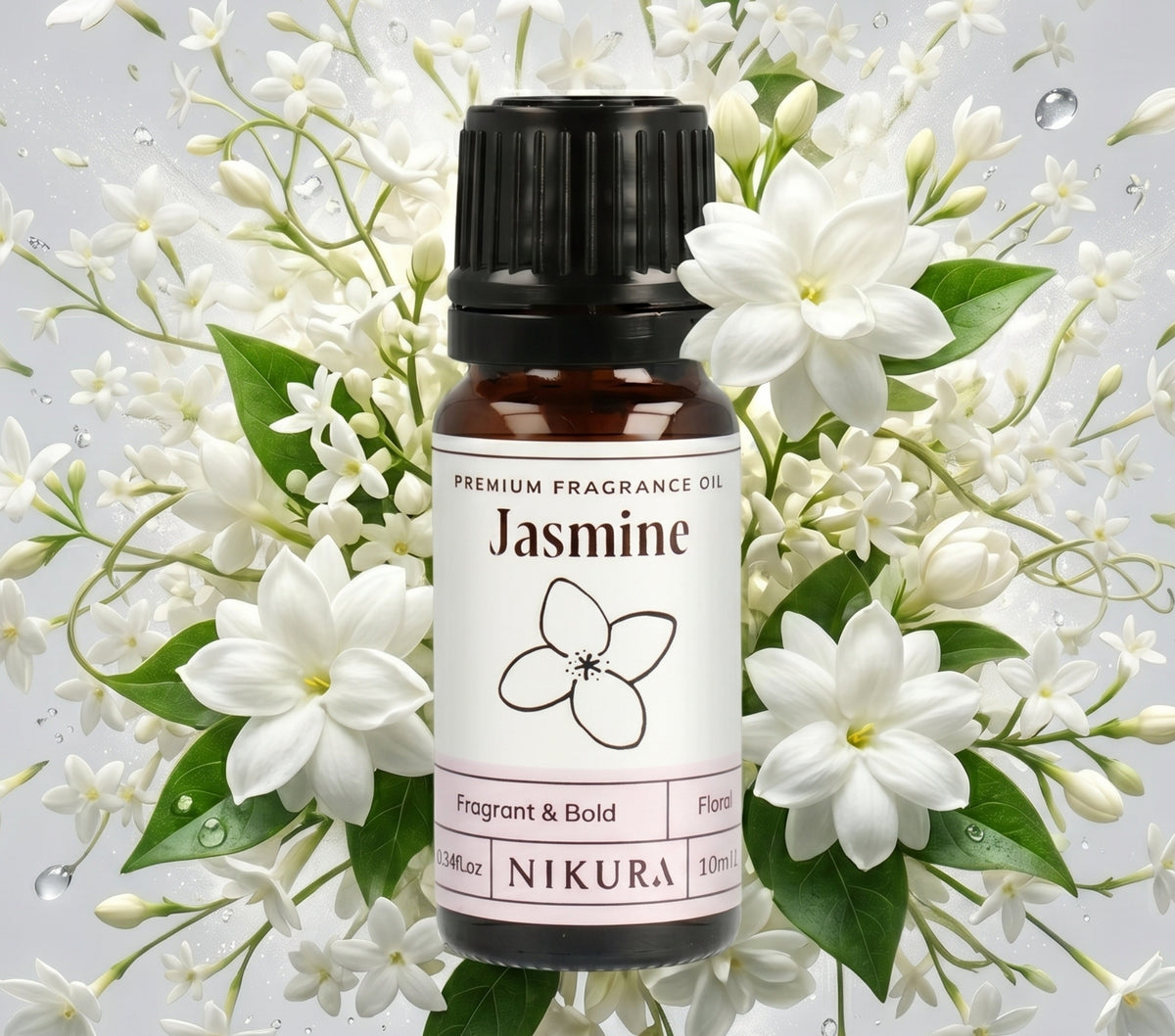 Jasmine Fragrance Oil | Nikura