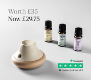 Essential Oil Starter Set + MISTI Waterless Diffuser
