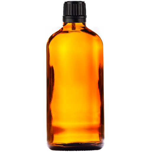 Amber Glass Dropper Bottle With Cap 100ml (Empty) for Aromatherapy