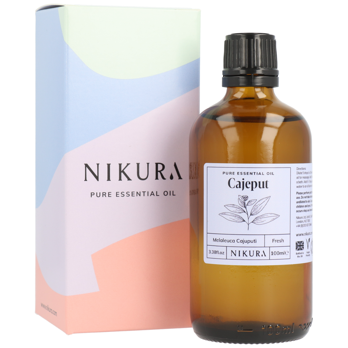 Cajeput Essential Oil | 100% Pure Cajeput Oil | Nikura