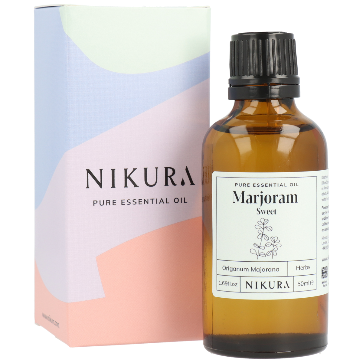 Marjoram (Sweet) Essential Oil 100 Pure Marjoram Oil Nikura