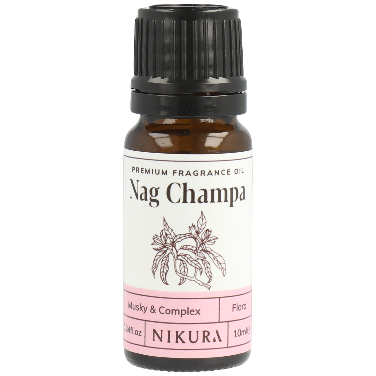 Shri Sai Baba Nag Champa Natural Perfume Oil 6/12 Bottle, 3ML Each  Non-alcoholic, Longlasting Body Perfume, Nag Champa Fragrance Perfume 