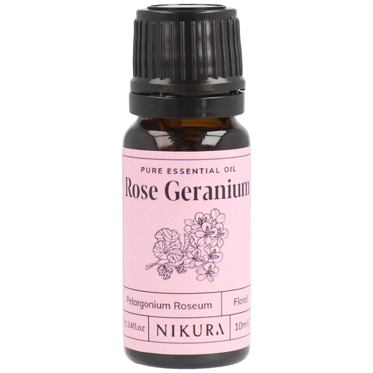 Geranium Essential Oil 100% Pure Organic Therapeutic Grade Geranium Oil for  Diffuser, Sleep, Perfume, Massage, Skin Care, Aromatherapy, Bath - 10ML 