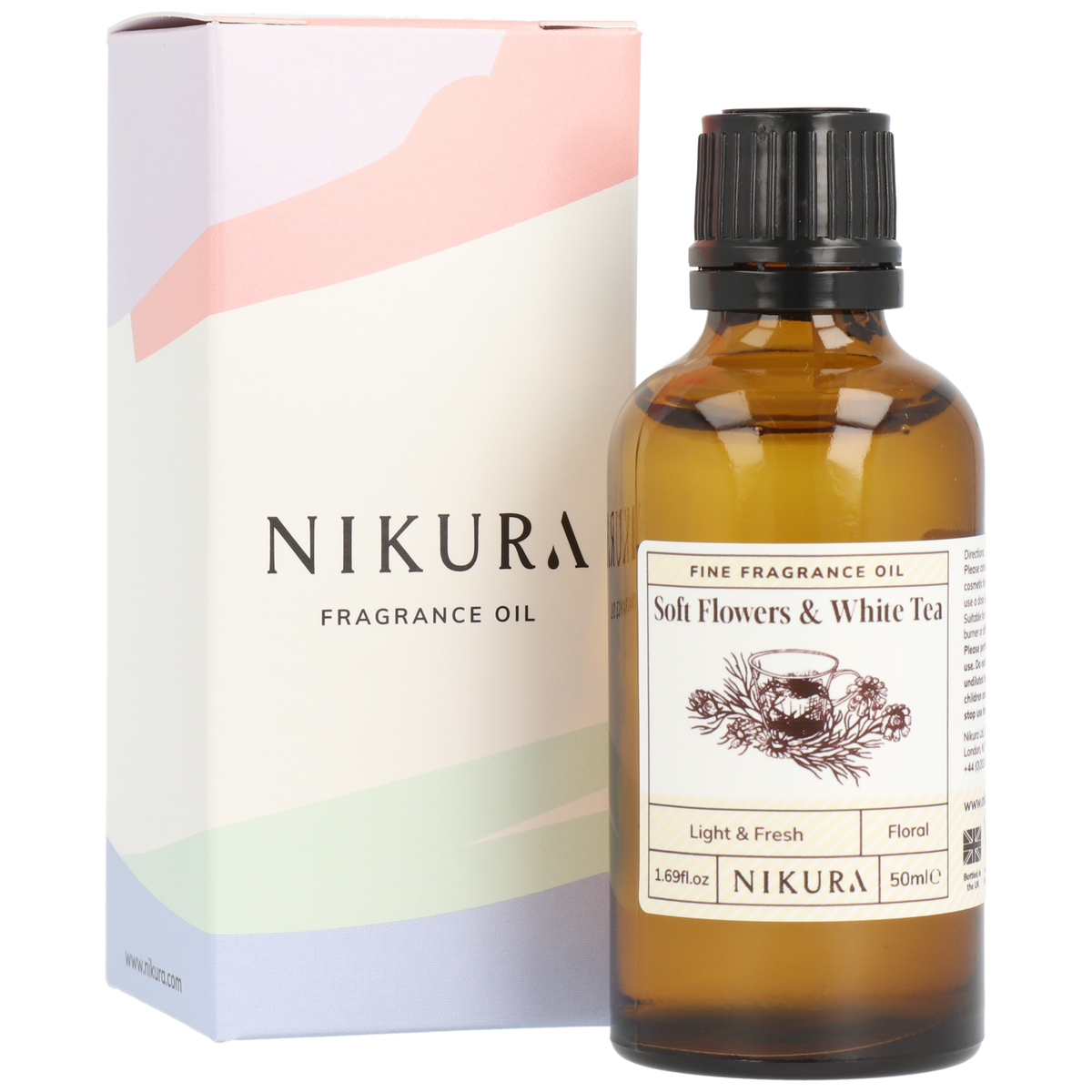 Soft Flowers & White Tea Fragrance Oil Nikura