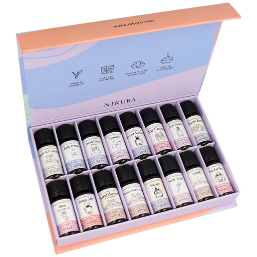 16 x 10ml | Luxury Fragrance Oil Gift Set