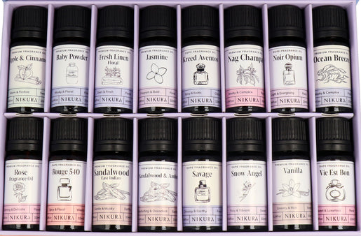 16 x 10ml | Luxury Fragrance Oil Gift Set