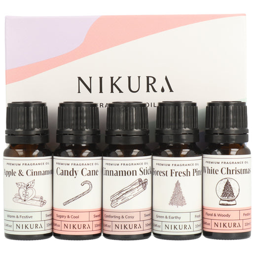 5 x 10ml | Winter Collection Fragrance Oil Gift Set