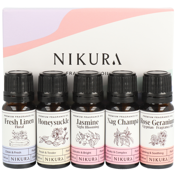 Floral Meadows Fragrance Oil Gift Set
