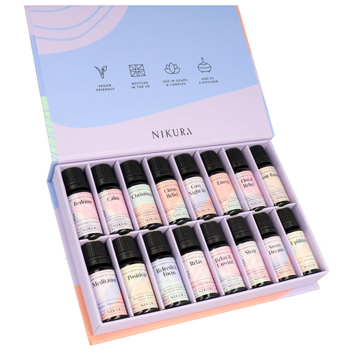 16 x 10ml | Luxury Essential Oil Blends Gift Set