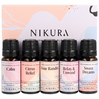 5 x 10ml | Blends Best Sellers Essential Oil Blends Gift Set