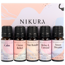 5 x 10ml | Blends Best Sellers Essential Oil Blends Gift Set