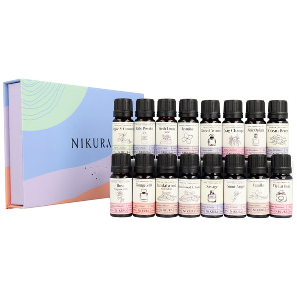 16 x Luxury Fragrance Oil Gift Set