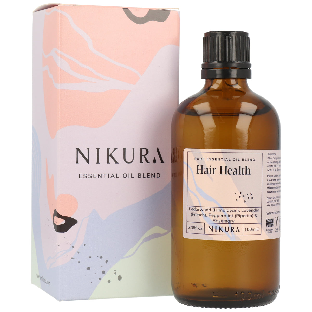 Hair Growth Essential Oil Blend Hair Health Blend Nikura