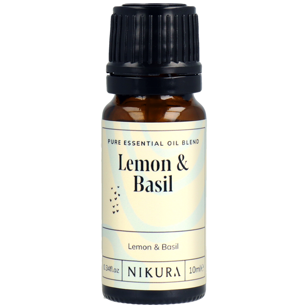 Lemon &amp Basil Essential Oil Blend
