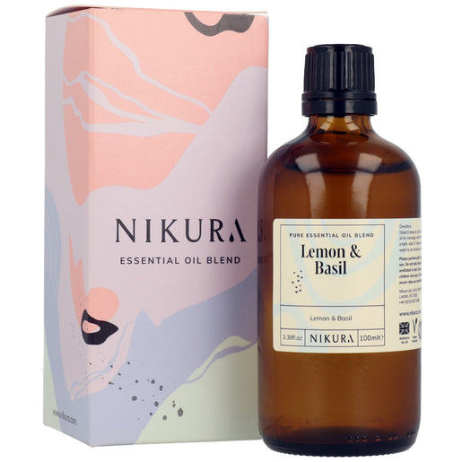 Lemon & Basil Essential Oil Blend