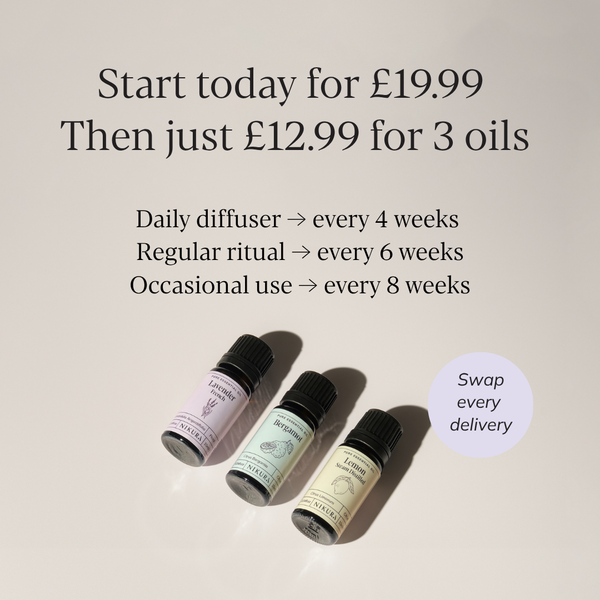 Essential Oil Starter Set + MISTI Waterless Diffuser