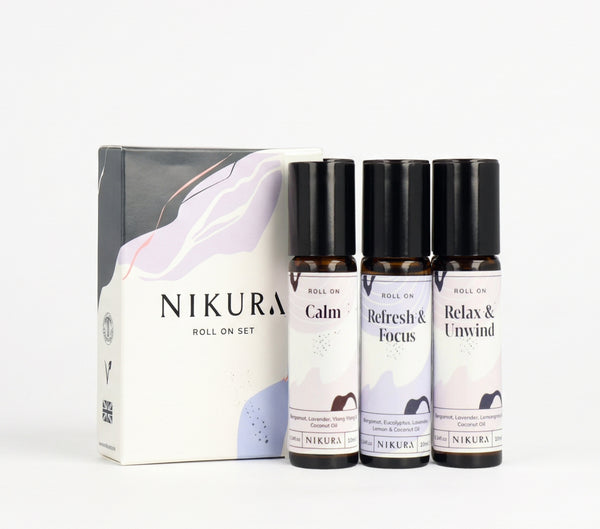 Aromatherapy Roll-On Gift Set