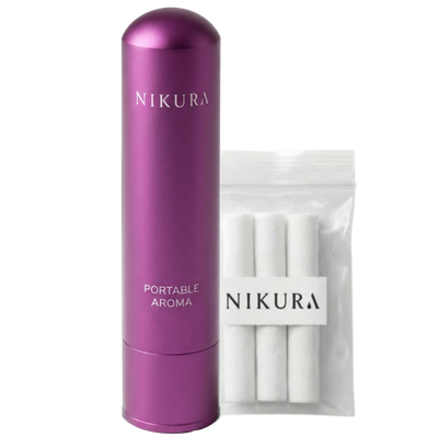 Aromatherapy Inhaler & Wick Refill Kit