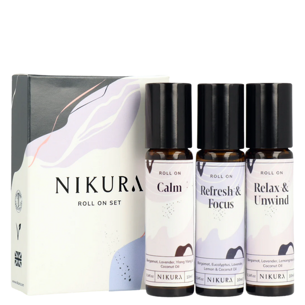 Tranquil Trio Roll On Aromatherapy Set