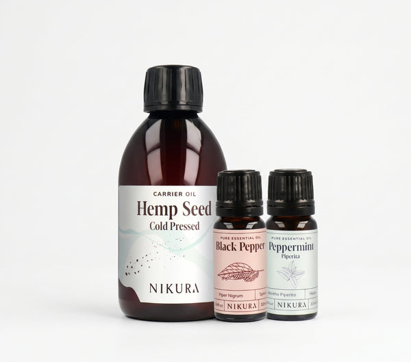 Muscle Massage Oil Kit