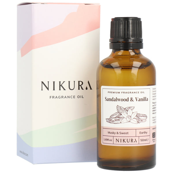 Sandalwood & Vanilla Fragrance Oil