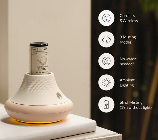 Essential Oil Starter Set + MISTI Waterless Diffuser