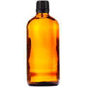 Amber Glass Dropper Bottle With Cap 100ml (Empty) for Aromatherapy