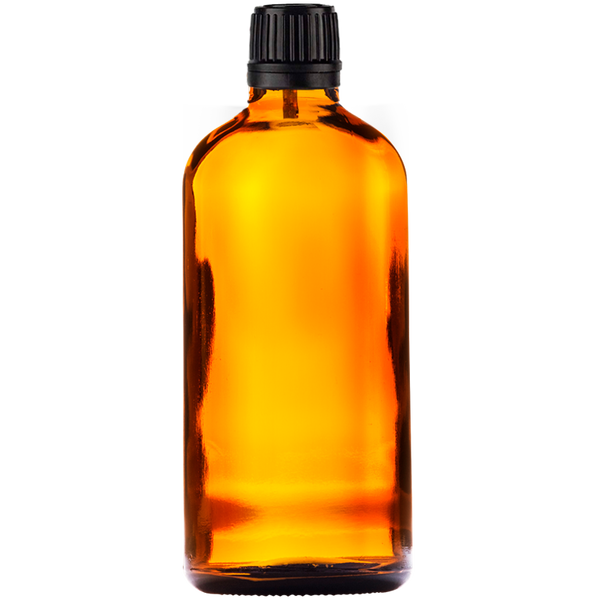 Amber Glass Dropper Bottle With Cap 100ml (Empty) for Aromatherapy