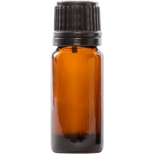 Amber Glass Dropper Bottle With Cap 10ml (Empty) for Aromatherapy