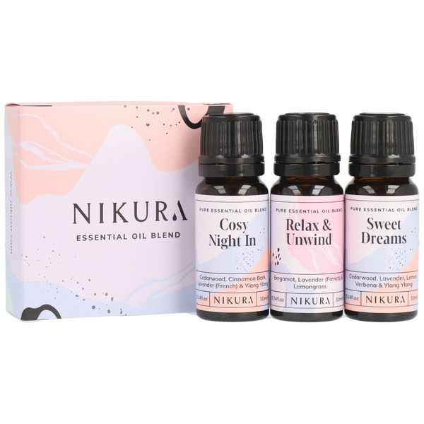 Cosy Nights Essential Oil Blends Gift Set