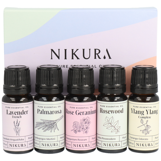 5 x 10ml | Floral Selection Essential Oil Gift Set