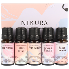 5 x 10ml | Blends Best Sellers Essential Oil Blends Gift Set