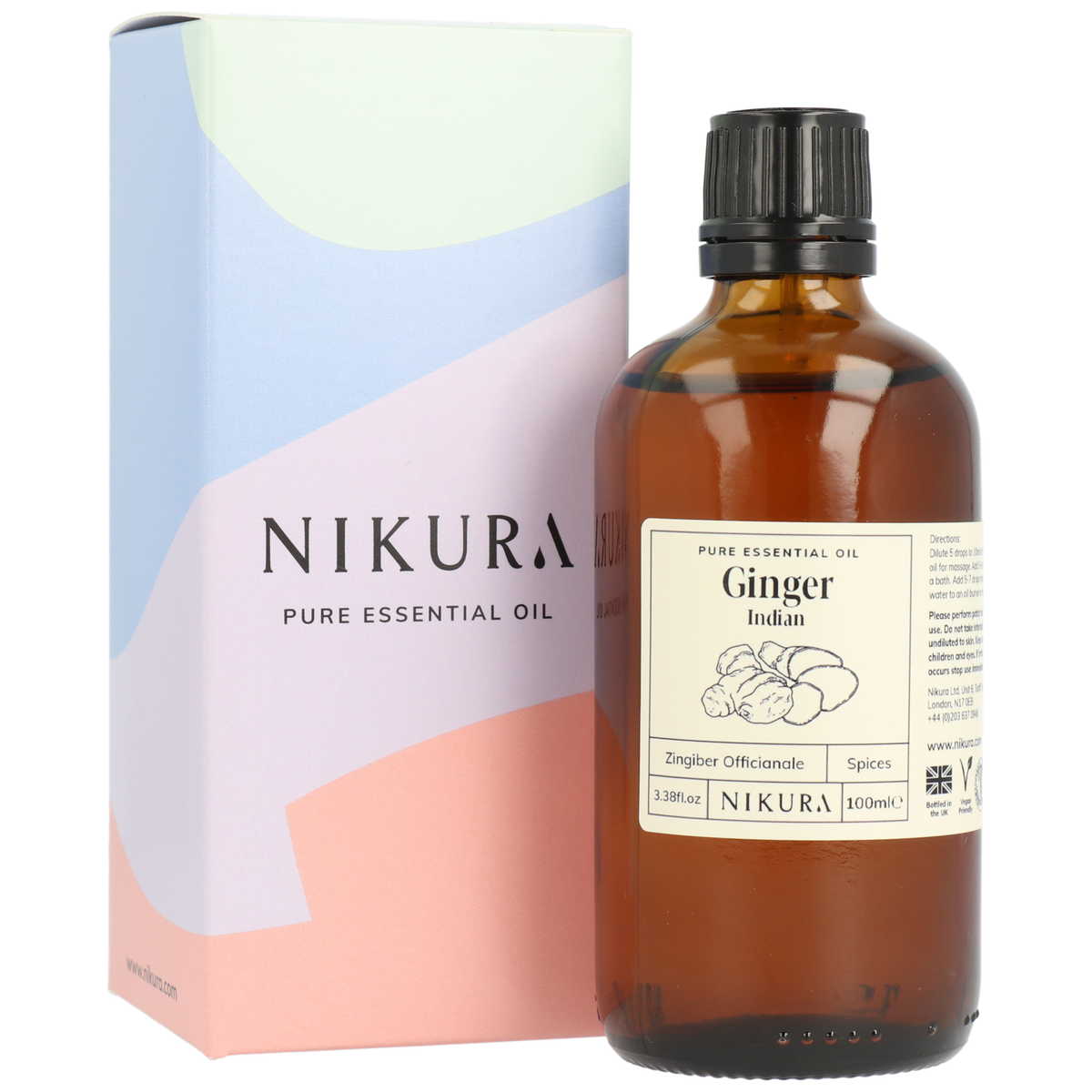 Ginger Essential Oil 100 Pure Nikura
