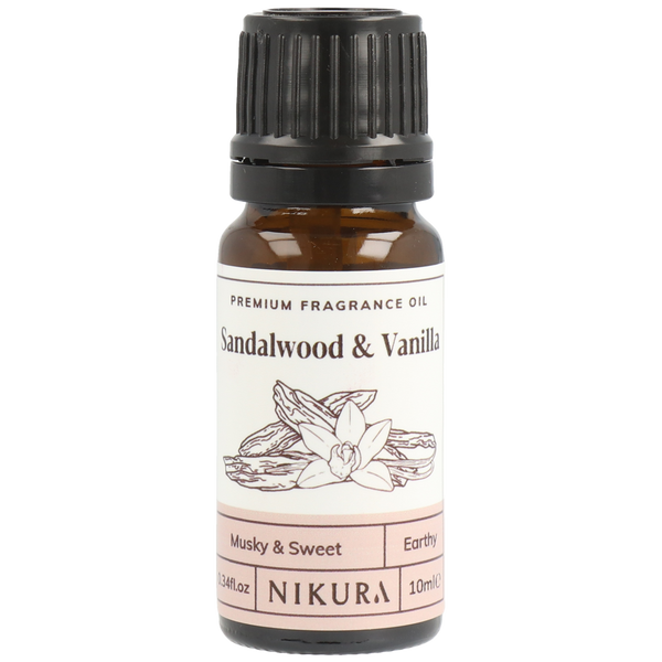 Sandalwood &amp Vanilla Fragrance Oil