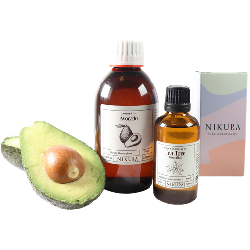 Skincare Bundle | Tea Tree Essential Oil 50ml & Avocado Carrier Oil 250ml